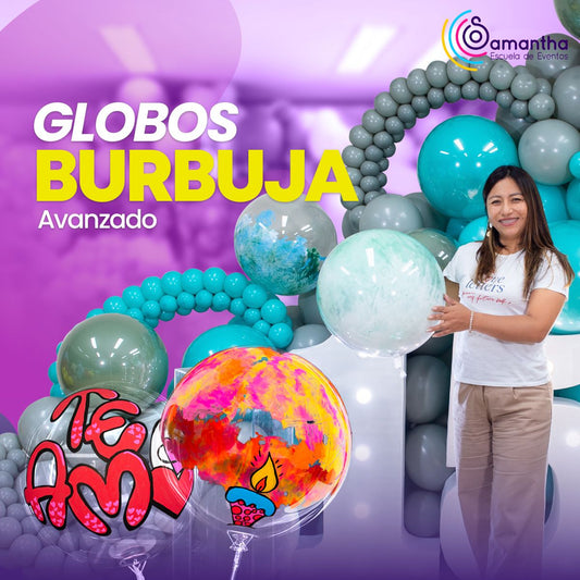 Curso Online de Decoración de Globos Burbuja